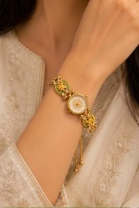 Elegant Kashmiri Bracelet Watch Hover Image