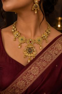 rajwadi-necklace-set-with-earrings-img-1
