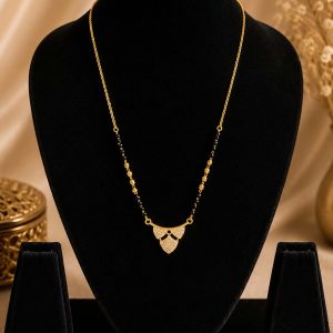 Graceful Gold-Plated American Diamond Mangalsutra Hover Image