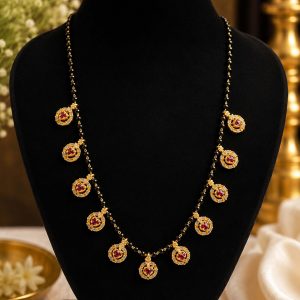 Ruby Charm Designer Mangalsutra Hover Image