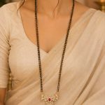 Victorian Ruby Bloom Mangalsutra